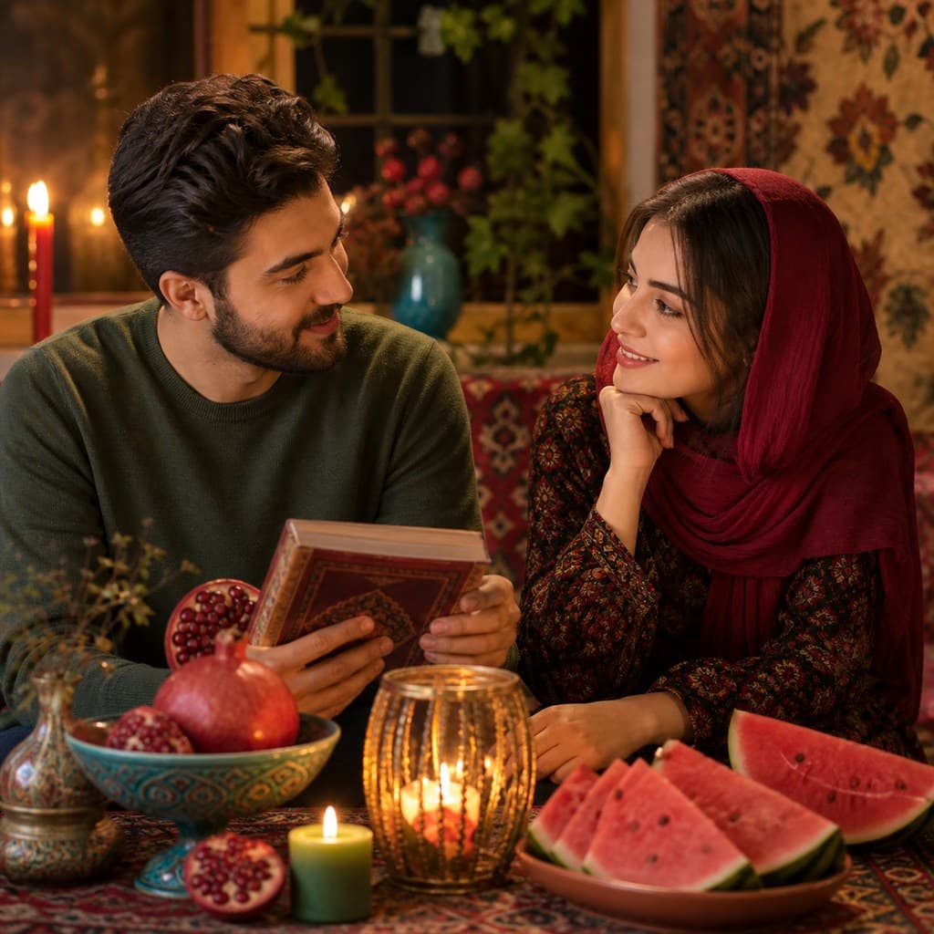 پیشنمایش واقعی استایل شب یلدا